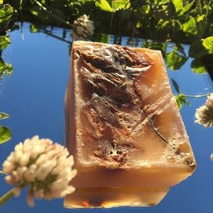 Transparent orange soap bar 🍊